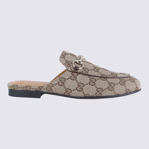 Gucci Beige Flats - Gucci - Modalova