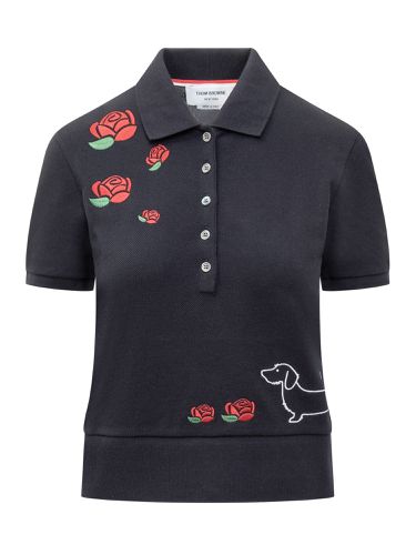 Thom Browne Roses Polo - Thom Browne - Modalova