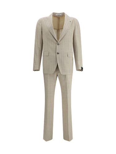 Tagliatore Vesuvio Pinstripe Suit - Tagliatore - Modalova