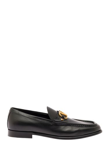 Black Vlogo Loafer - Valentino Garavani - Modalova