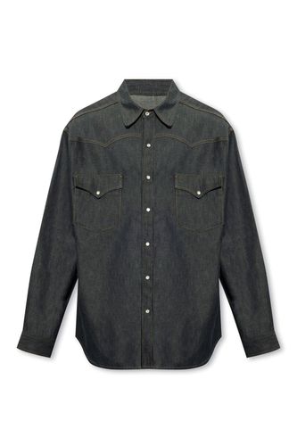 Denim Shirt With Pockets - Maison Margiela - Modalova