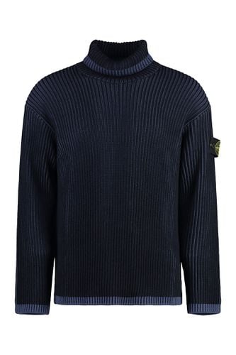 Virgin Wool Turtleneck Sweater - Stone Island - Modalova