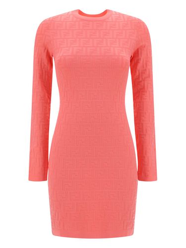 Fendi Fitted Crew-neck Dress - Fendi - Modalova