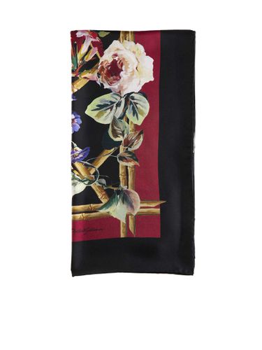 Dolce & Gabbana Floral Print Scarf - Dolce & Gabbana - Modalova
