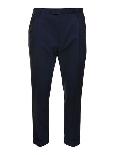 Tailored Trousers In Wool Blend Man - Reveres 1949 - Modalova
