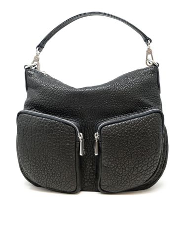 Abro Cargo Black Leather Bag - abro - Modalova