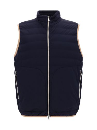 Zip-up Padded Gilet - Brunello Cucinelli - Modalova