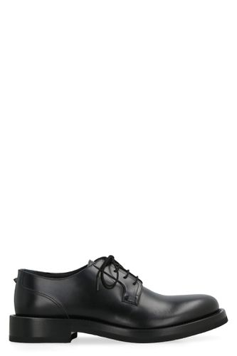 Derby Rockstud Essential Leather Lace-up Shoes - Valentino Garavani - Modalova