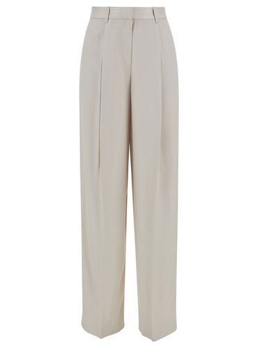 Pants With Pinces Detail At The Front In Viscose Woman - Theory - Modalova
