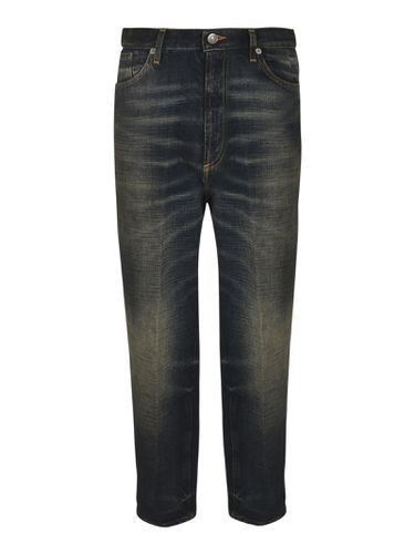 Dondup Straight Buttoned Jeans - Dondup - Modalova