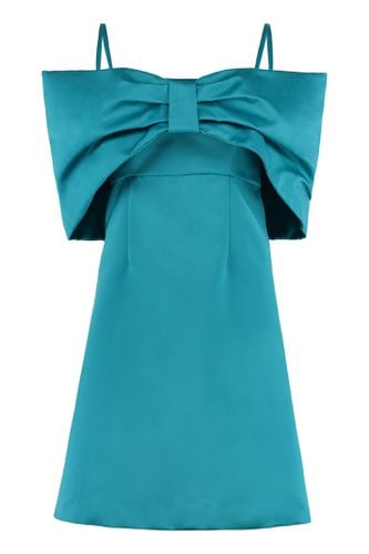 Parosh Bow Detail Dress - Parosh - Modalova