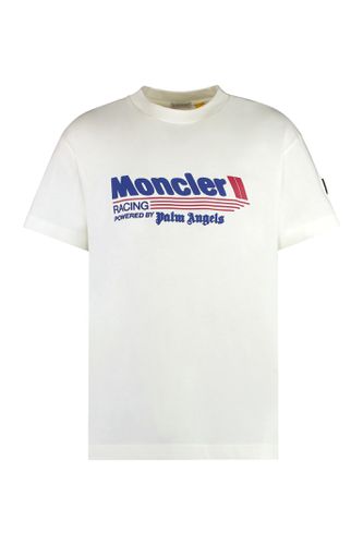 Moncler X Palm Angels - Cotton Crew-neck T-shirt - Moncler Genius - Modalova