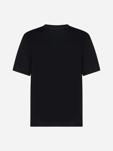 Jil Sander Back Logo Cotton T-shirt - Jil Sander - Modalova