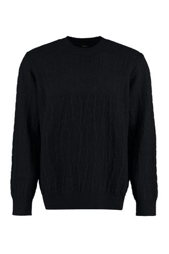 Versace Crew-neck Wool Sweater - Versace - Modalova