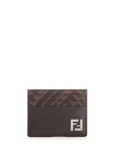 Fendi diagonal Card Case - Fendi - Modalova