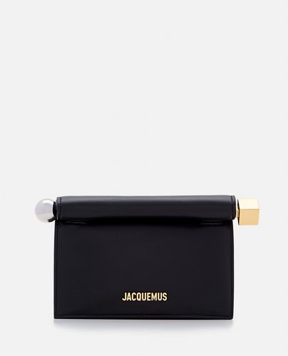 La Petite Pochette Rond Carre Leather Handbag - Jacquemus - Modalova