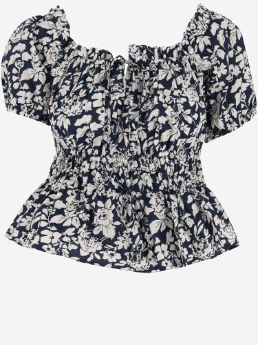 Cotton Blouse With Floral Pattern - Polo Ralph Lauren - Modalova