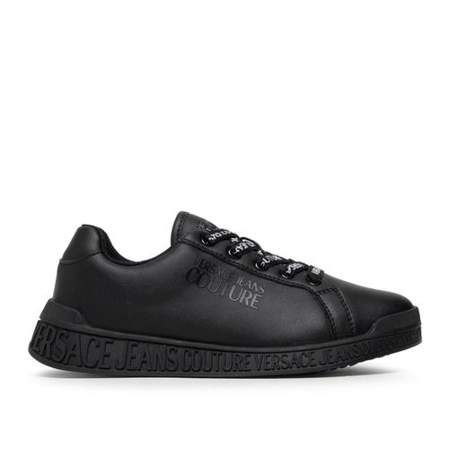 Jeans Couture Leather Sneakers - Versace Jeans Couture - Modalova