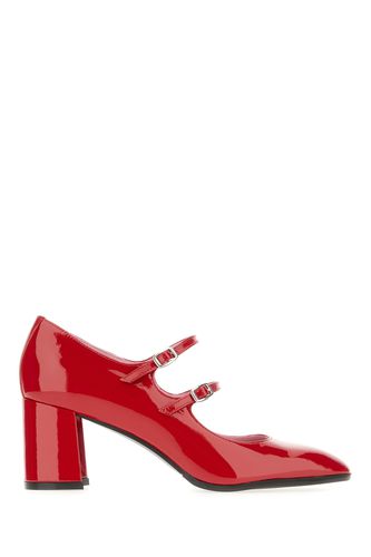 Carel Red Leather Alice Pumps - Carel - Modalova