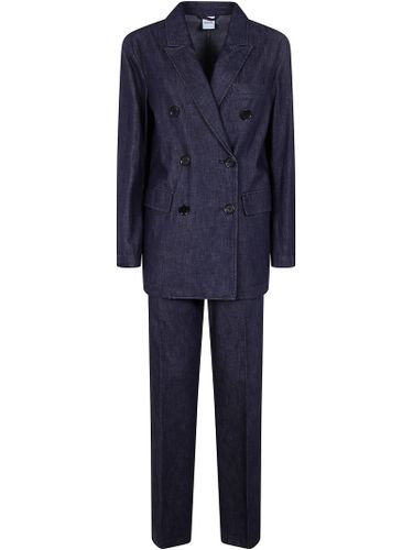 Classic Suit With Doublebreast Jacket - Aspesi - Modalova