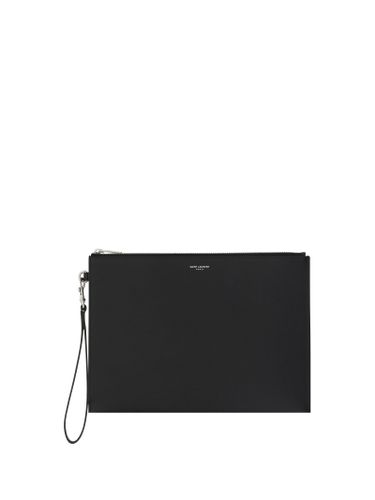 Saint Laurent Zip-up Clutch Bag - Saint Laurent - Modalova