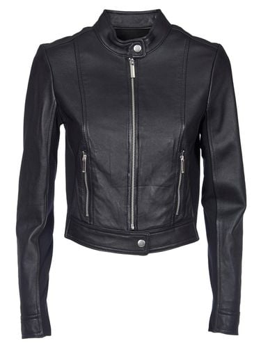 Michael Kors Leather Jacket - Michael Kors - Modalova