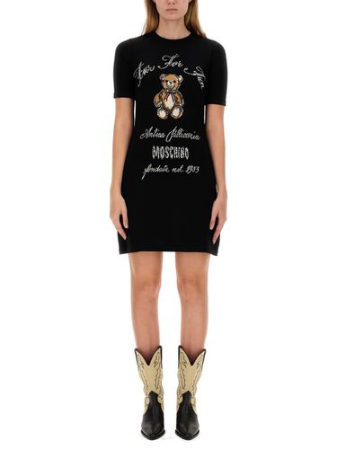 Moschino Knit Dress - Moschino - Modalova