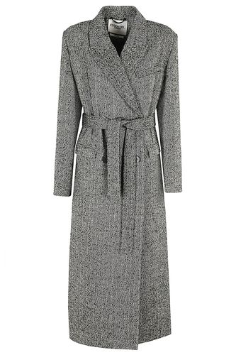 Glide Maxi Length Coat - Essentiel Antwerp - Modalova