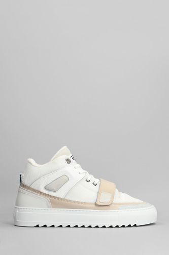 Firenze Mid Sneakers In Leather And Fabric - Mason Garments - Modalova