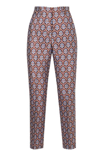 Etro Cropped Cigarette Trousers - Etro - Modalova