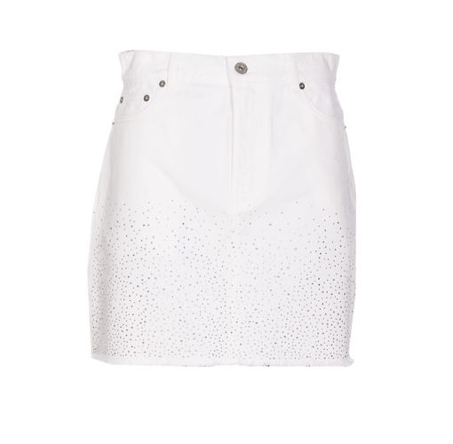 J. W. Anderson Crystal Denim Skirt - J.W. Anderson - Modalova