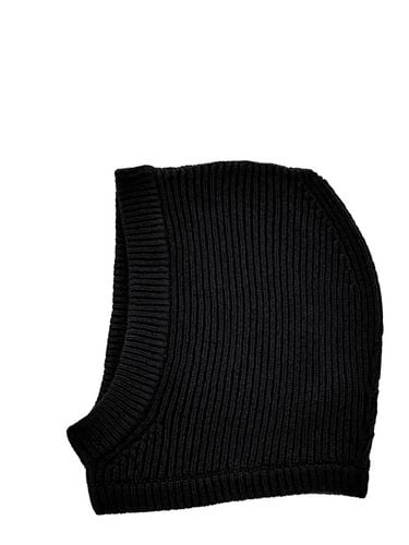 Rick Owens Ribbed Balaclava - Rick Owens - Modalova