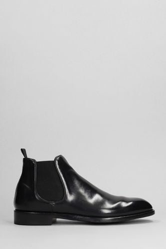 Signature 002 Ankle Boots In Leather - Officine Creative - Modalova