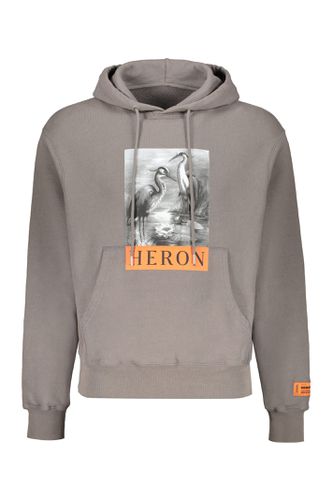 Printed Cotton Sweatshirt - HERON PRESTON - Modalova