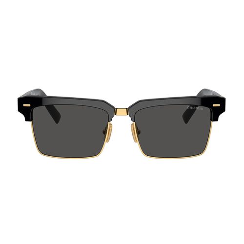 Mu 10zs Runway 1ab5s0 Black Sunglasses - Miu Miu - Modalova