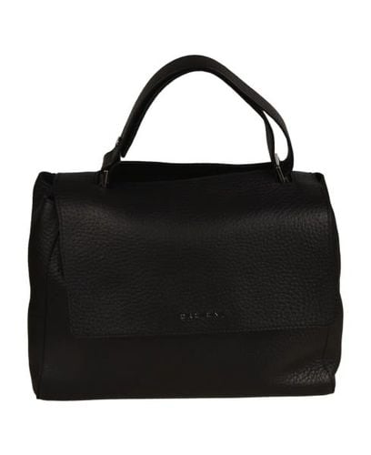Sveva Soft Medium Shoulder Bag In Leather With Shoulder Strap - Orciani - Modalova