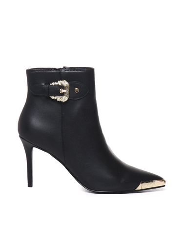 Ankle Boot With Buckle On The Ankle - Versace Jeans Couture - Modalova