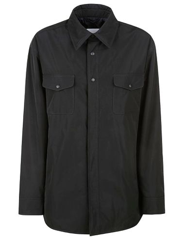 Patched Chest Pocket Two-buttons Shirt - Aspesi - Modalova