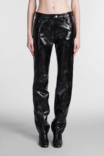 Courrèges Pants In Black Cotton - Courrèges - Modalova