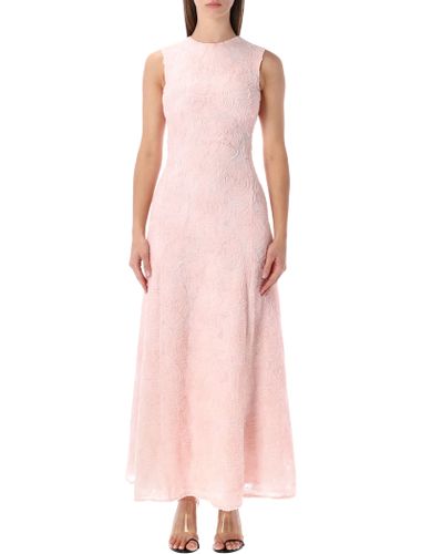 Rotate pink embroidered mesh maxi dress - Rotate by Birger Christensen - Modalova