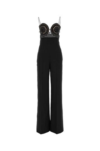 Black Linen Blend Jumpsuit - Stella McCartney - Modalova