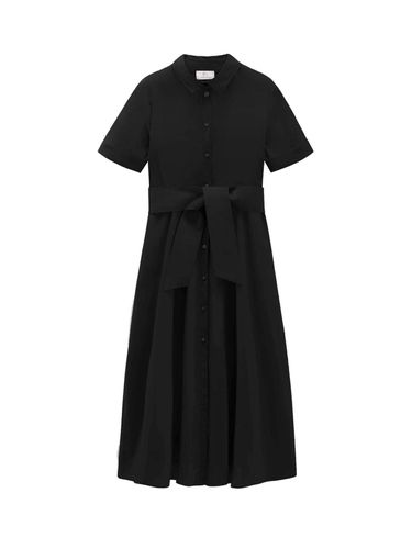 Tie-waist Short-sleeved Shirt Dress - Woolrich - Modalova