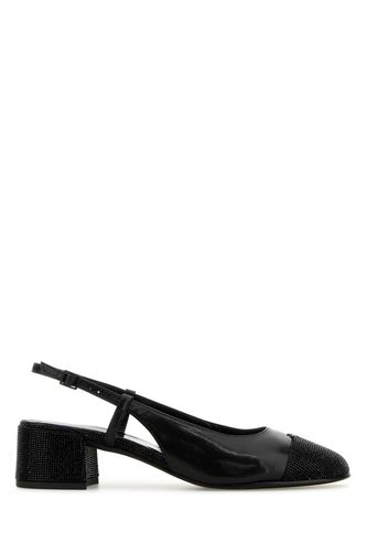 Tory Burch Black Leather Pumps - Tory Burch - Modalova