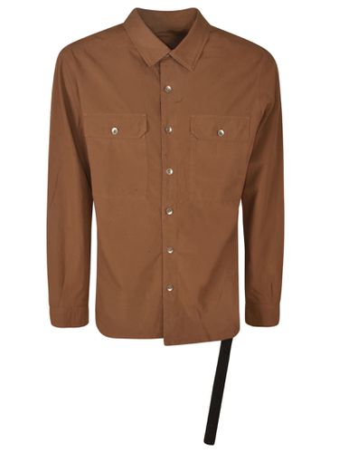 Patched Pocket Formal Plain Shirt - Rick Owens - Modalova