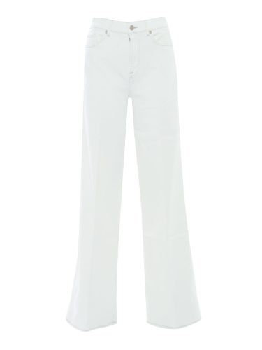 For All Mankind Lotta White Pants - 7 For All Mankind - Modalova