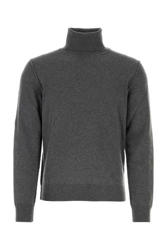 Graphite Cashmere Sweater - Maison Margiela - Modalova