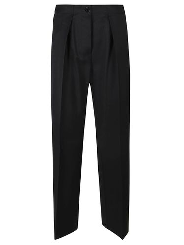 Elastic Waist Straight Leg Plain Trousers - Acne Studios - Modalova