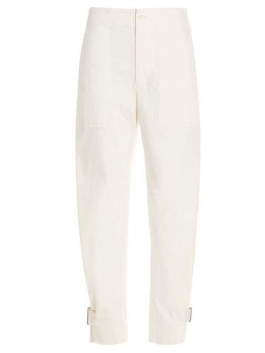 Proenza Schouler Label Cropped Twill Trousers - Proenza Schouler White Label - Modalova