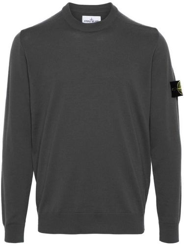 Logo Patch Crewneck Jumper - Stone Island - Modalova