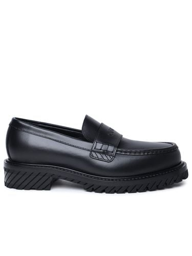 Military Leather Loafers - Off-White - Modalova